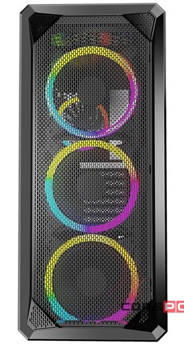 Компьютерный корпус Powercase MISTRAL Z4 MESH RGB CMIZB-R4