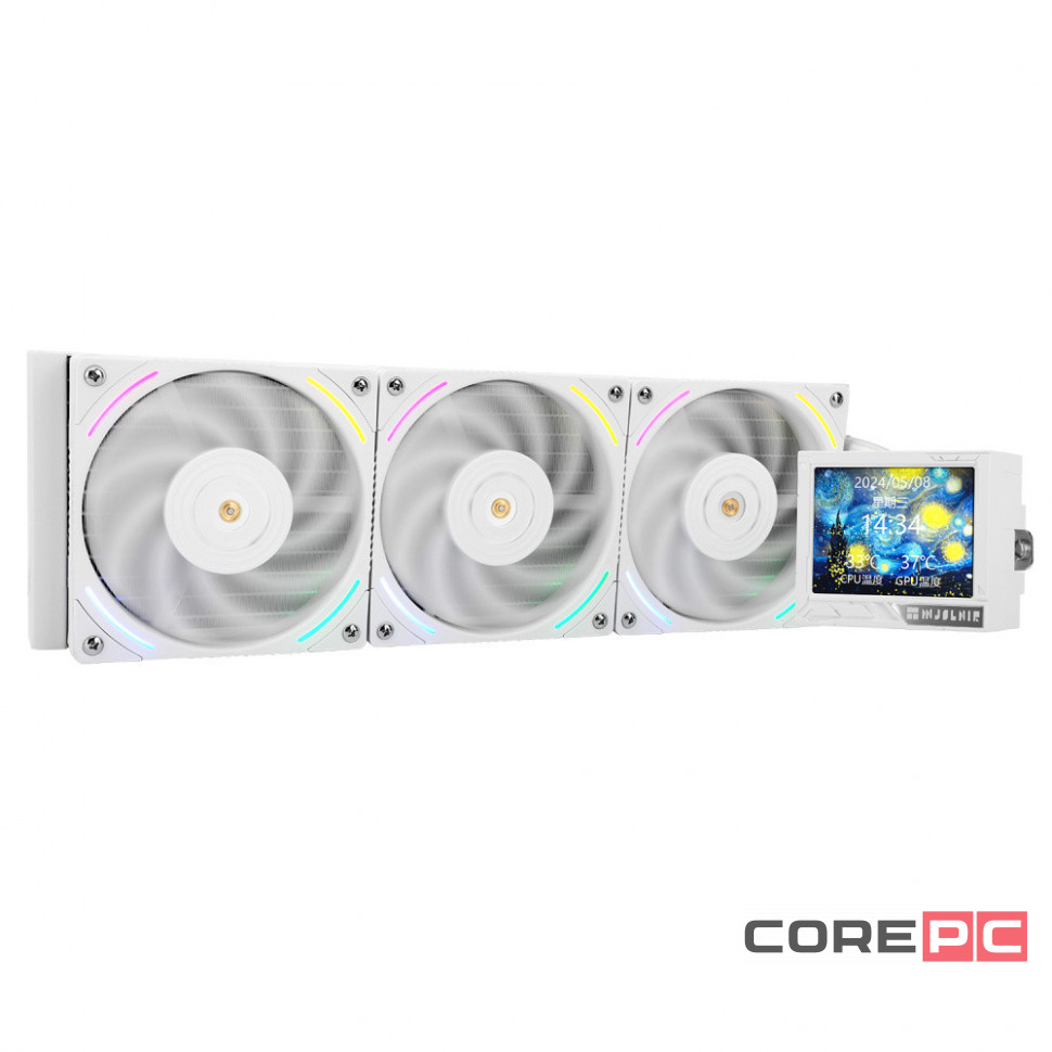 Система жидкостного охлаждения для процессора Thermalright Mjolnir Vision 360 ARGB White (TRMV360AW)