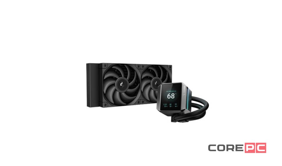 Система жидкостного охлаждения для процессора Deepcool MYSTIQUE 240 (R-LX550-BKDSNC-G-1)
