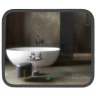 Зеркало MIXLINE Стив-2 800х680 (ШВ) сенсорный выключатель, светодиодная подсветка + подогрев