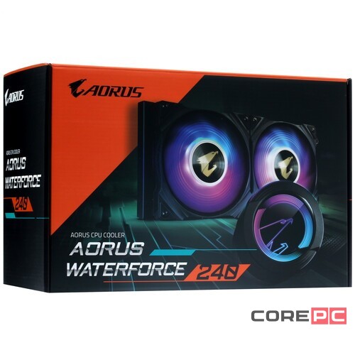 Система жидкостного охлаждения для процессора Gigabyte AORUS WATERFORCE 240 GP-AORUS WATERFORCE 240