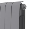 Радиатор биметаллический ROYAL THERMO Eclipse Серебристый 500х90  8 секций