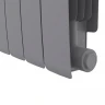 Радиатор биметаллический ROYAL THERMO Eclipse Серебристый 500х90  8 секций