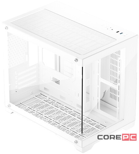 Компьютерный корпус 1STPLAYER MEGAVIEW MV6-T White (MV6-TP-WH)