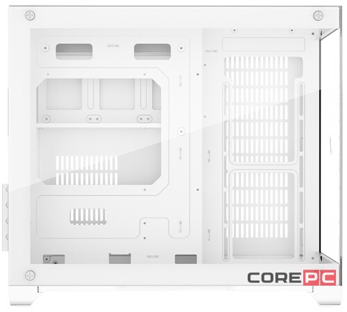 Компьютерный корпус 1STPLAYER MEGAVIEW MV6-T White (MV6-TP-WH)