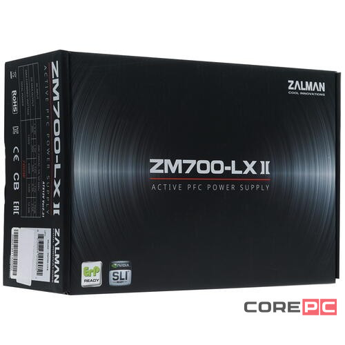 Блок питания Zalman 700W (ZM700-LX II)