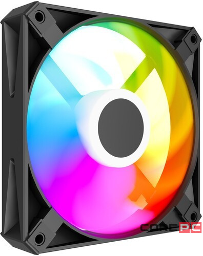 Вентилятор для корпуса Powercase (M56-12 ARGB) Black