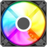 Вентилятор для корпуса Powercase (M56-12 ARGB) Black