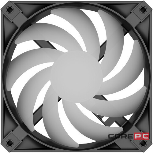 Вентилятор для корпуса Powercase (M56-12 ARGB) Black