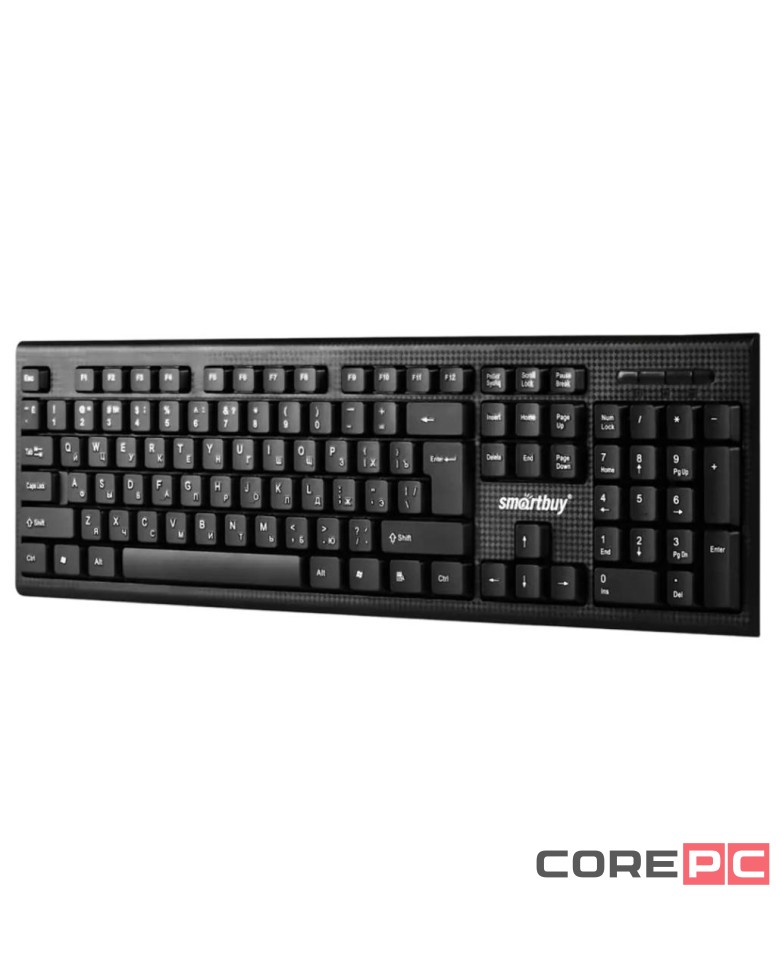 Клавиатура проводная Smartbuy ONE 115, (SBK-115-K)/20 черная