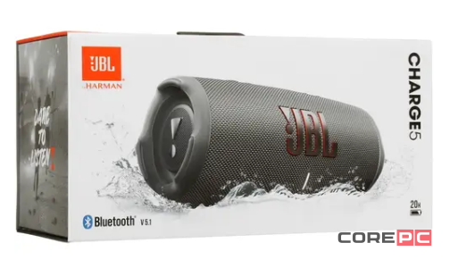 Bluetooth колонка JBL Charge 5 серая