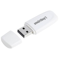 USB флеш накопитель Smartbuy 4GB Scout (SB004GB2SCW) белый