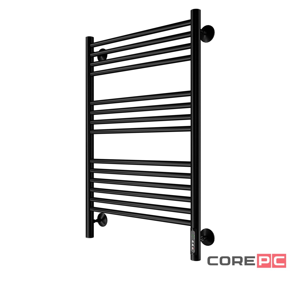 Полотенцесушитель Royal Thermo Casa П14 500х800 электро (встроен. диммер) черный