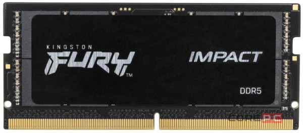 Оперативная память 16 Gb 6000 MHz Kingston FURY Impact Black (KF560S38IB-16)