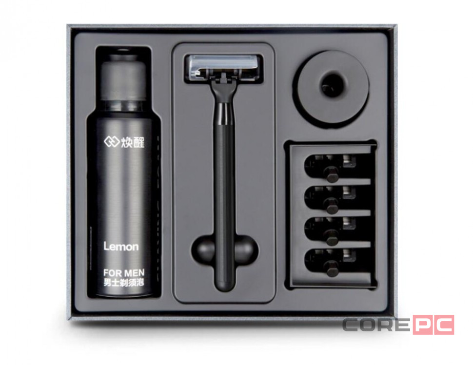 Комплект для бритья Xiaomi Manual Razor Set H600 Lemon