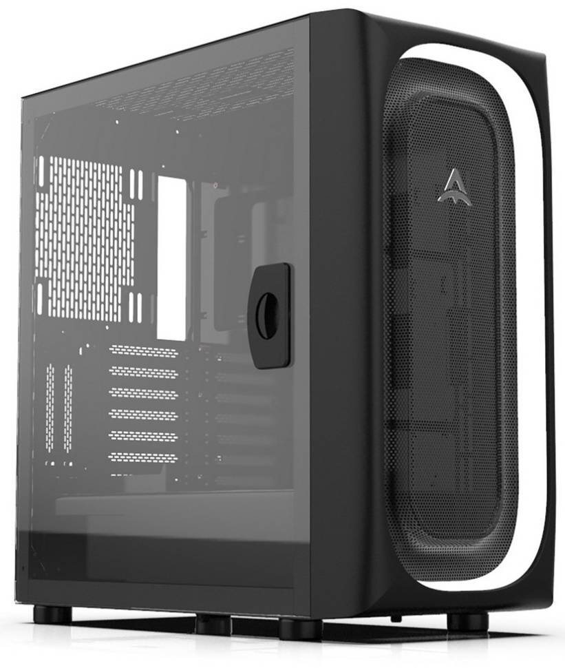 Компьютерный корпус ALSEYE RGB TG Black (Ai Pro-B (Halo Pro))