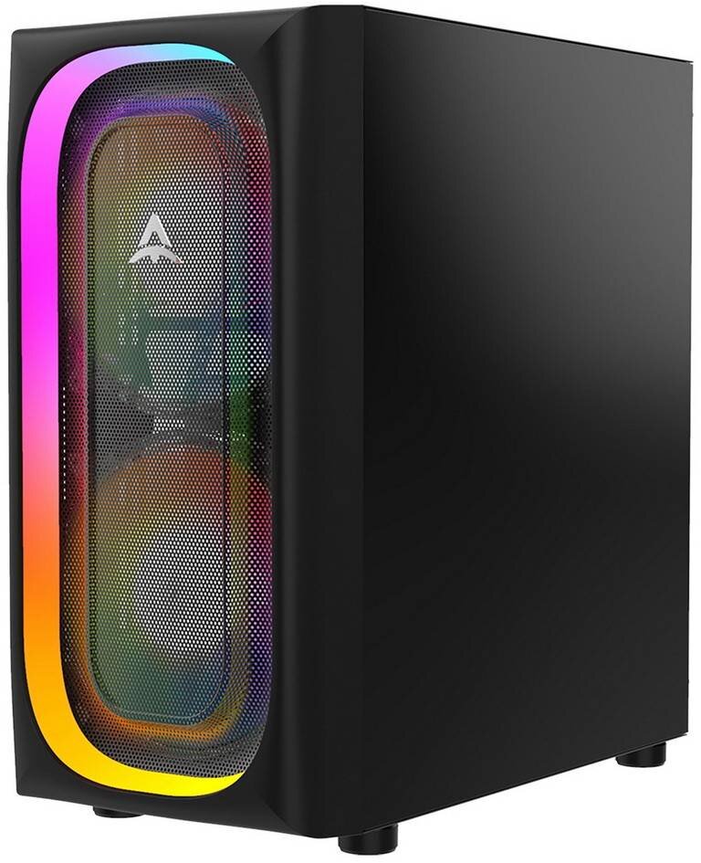 Компьютерный корпус ALSEYE RGB TG Black (Ai Pro-B (Halo Pro))