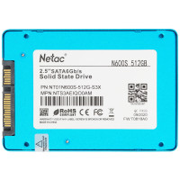 Твердотельный накопитель NETAC 512 Gb NT01N600S-512G-S3X