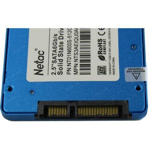 Твердотельный накопитель NETAC 512 Gb NT01N600S-512G-S3X