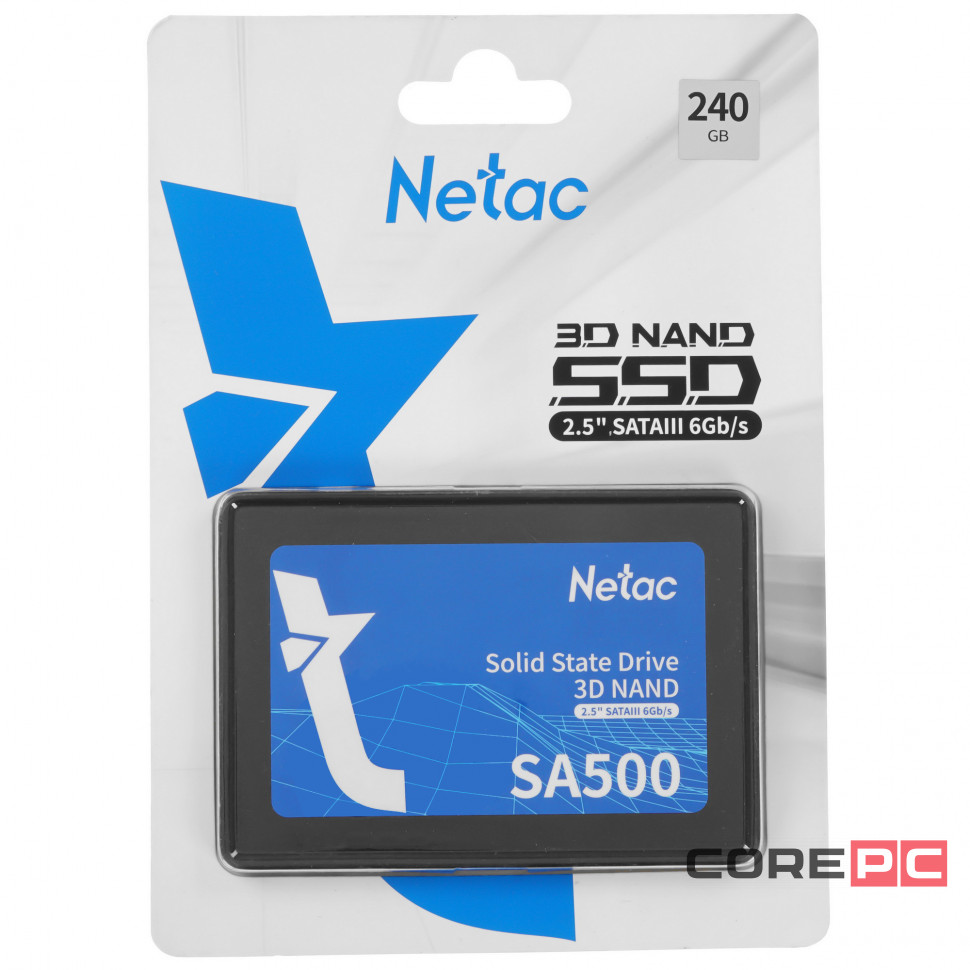 Твердотельный накопитель NETAC 240 Gb (NT01SA500-240-S3X)