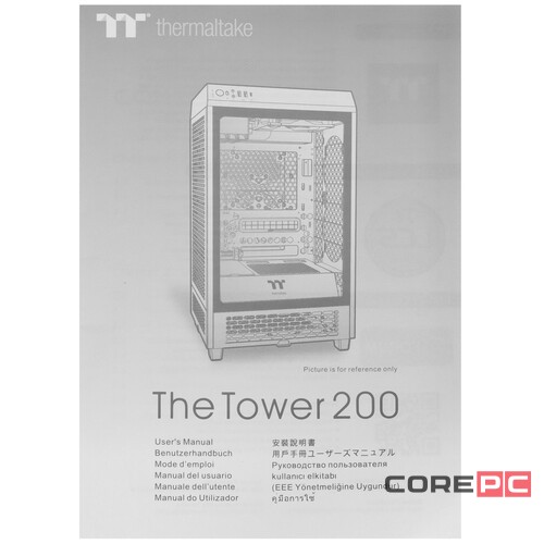 Компьютерный корпус Thermaltake The Tower 200 TG Racing Green (CA-1X9-00SCWN-00)