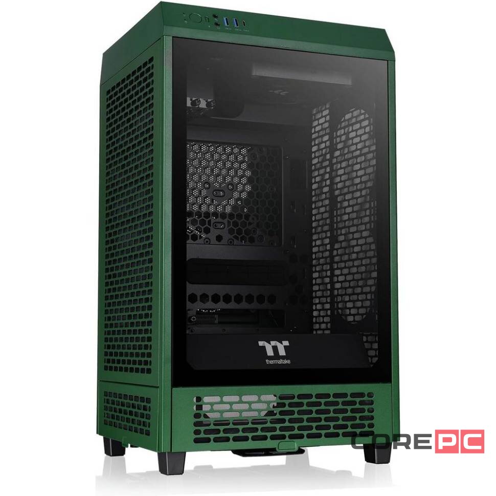 Компьютерный корпус Thermaltake The Tower 200 TG Racing Green (CA-1X9-00SCWN-00)