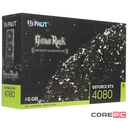 Видеокарта Palit (NED4080019T2-1030G) GeForce RTX 4080 16GB GAMEROCK