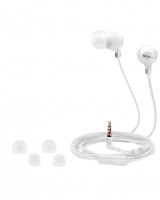 Стереонаушники Sony MDR-EX15AP с микрофоном белые