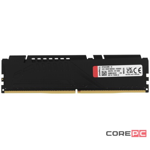 Оперативная память 32 Gb 5200 MHz Kingston FURY Beast XMP Black (KF552C40BB-32)