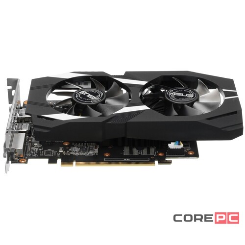 Видеокарта ASUS (DUAL-GTX1650-O4GD6-P-EVO) GeForce GTX 1650 4GB D6 90YV0EZD-M0NA00