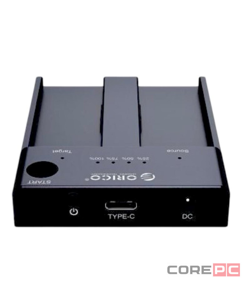 Дубликатор для 2 M.2 NVMe Orico M2P2-C3-C USB-C черный