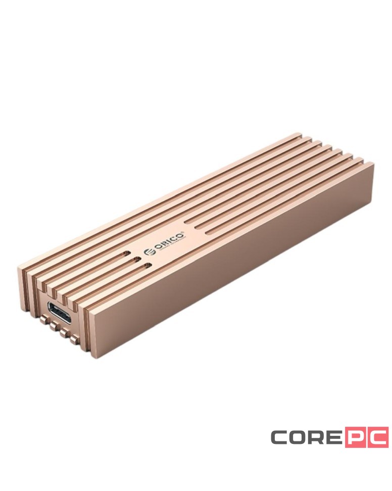 Внешний корпус для M2 NVMe/NGFF(SATA) Orico FV35C3-G2 USB-C3.2 розовое - золото