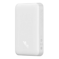 Powerbank с беспроводной зарядкой Baseus Magnetic Mini Wireless 10000mAh 20W (P10022100212-00) белый