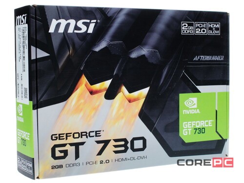 Видеокарта MSI (N730-2GD3V3) GeForce GT 730 2GB