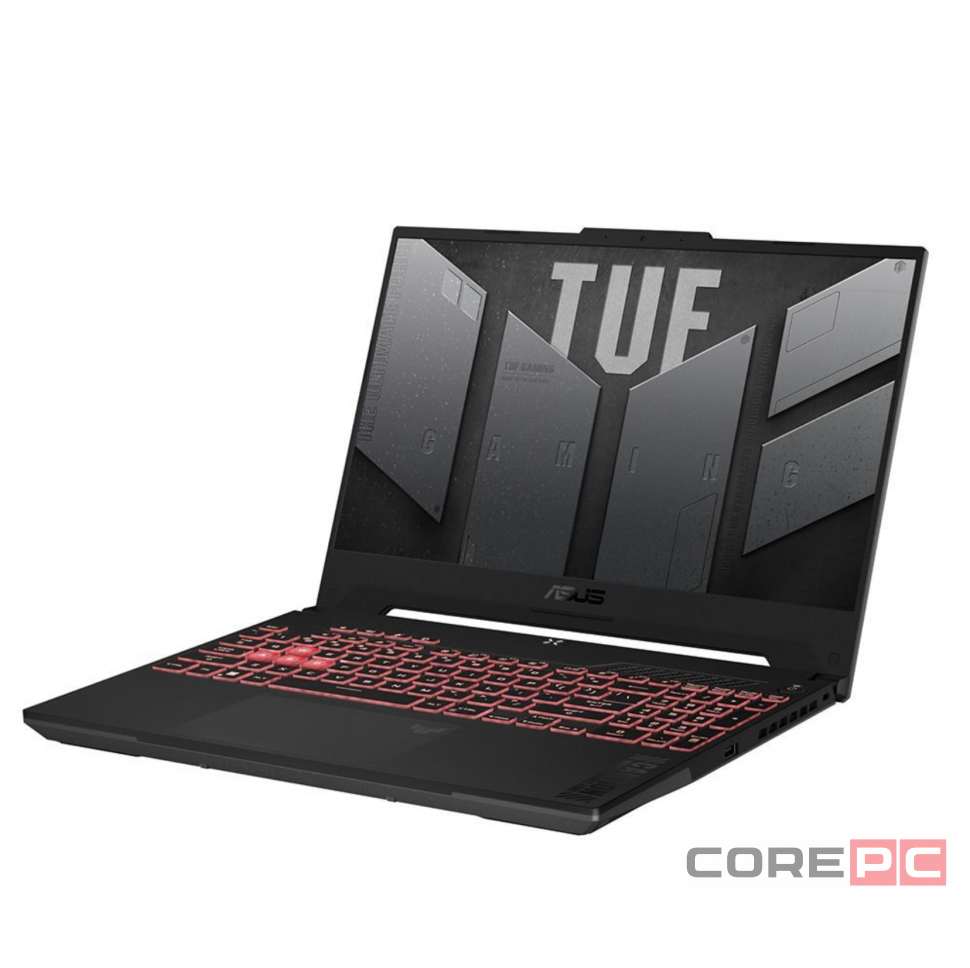 Asus TUF Gaming F15 FX507ZI4-LP030 (серый) / i7 12700H / 32Gb / 1Tb SSD / RTX 4070 8Gb / no / 15,6" 1920x1080 IPS 144Hz / DOS / 2,3