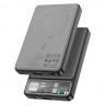 Внешний аккумулятор Hoco Q18 Tourer Magnetic Wireless Charging 10000 mAh 15W USB/Type-C (черный)