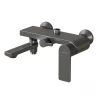 Душевая система MIXLINE 35к МЛ33-06Г(ML33-06GR) Ситиизлив лейка 3 поз. +лейкаТроп. душ графит