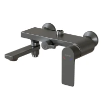 Душевая система MIXLINE 35к МЛ33-06Г(ML33-06GR) Ситиизлив лейка 3 поз. +лейкаТроп. душ графит