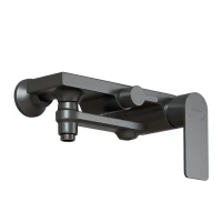 Душевая система MIXLINE 35к МЛ33-06Г(ML33-06GR) Ситиизлив лейка 3 поз. +лейкаТроп. душ графит