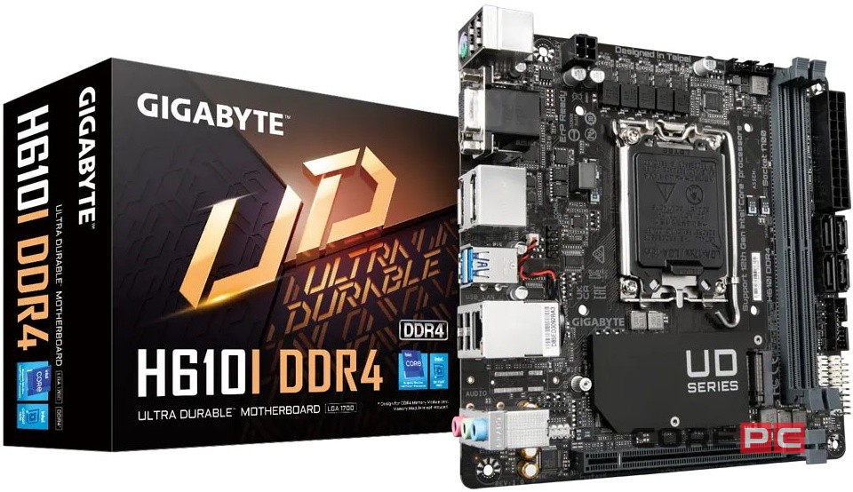 Материнская плата Gigabyte H610I DDR4