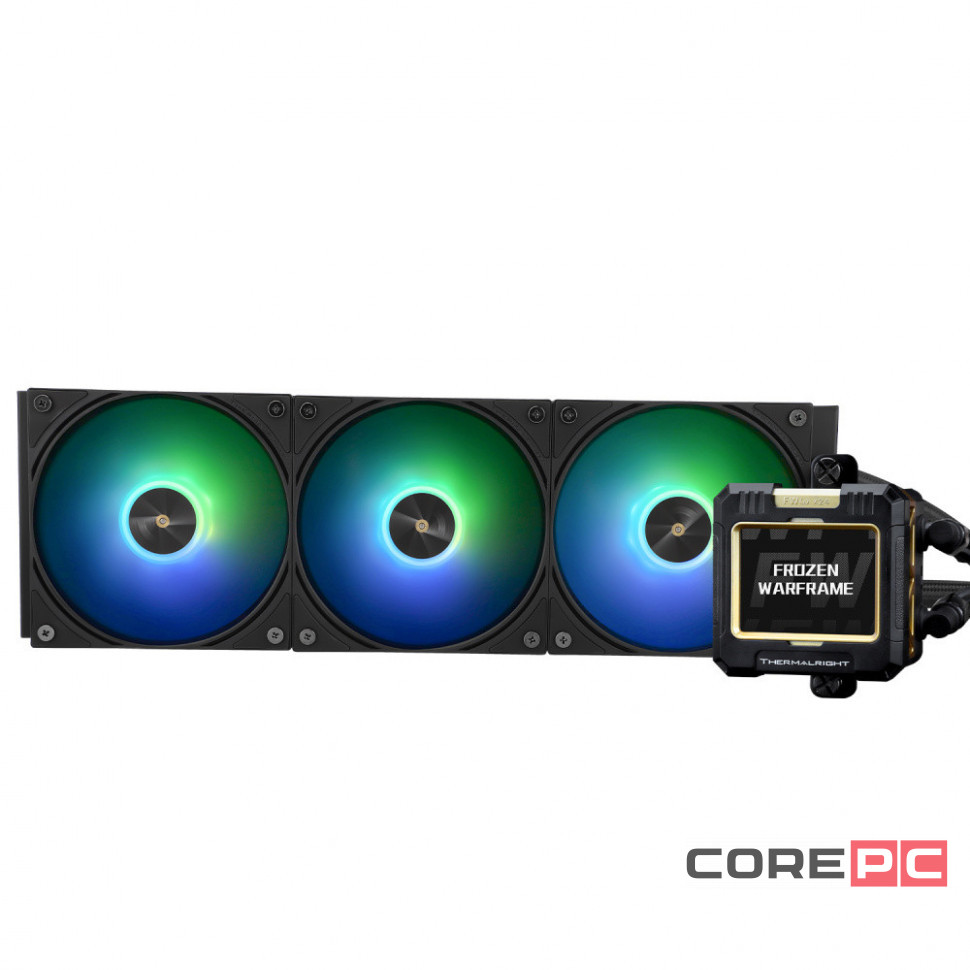 Система жидкостного охлаждения для процессора Thermalright Frozen Warframe 360 ARGB Black (TRFW360AB)