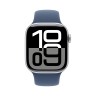 Apple Watch Series 10 42mm Silver Aluminum Case with Denim Sport Band (M/L) (Датчик кислорода)