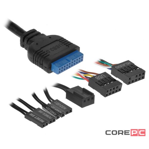 Компьютерный корпус Thermaltake V150 TG Black CA-1R1-00S1WN-00