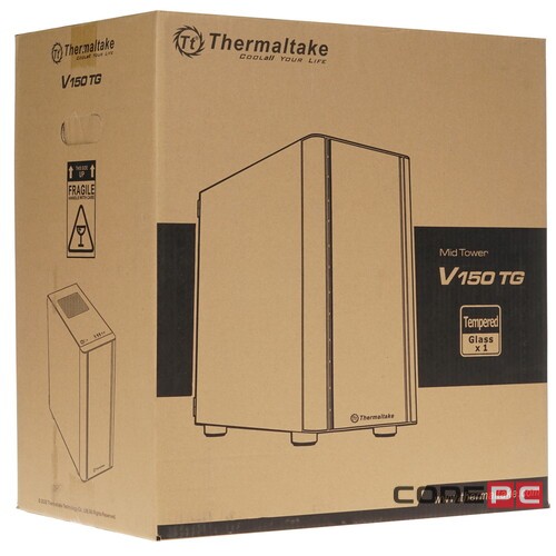 Компьютерный корпус Thermaltake V150 TG Black CA-1R1-00S1WN-00