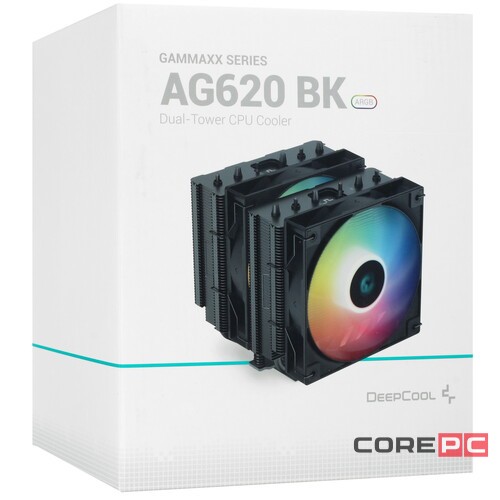Кулер для процессора Deepcool AG620 BK ARGB R-AG620-BKANMN-G-2