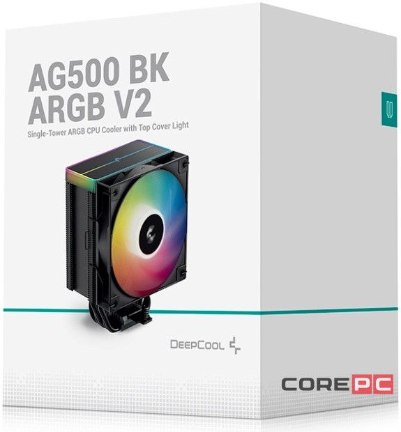Кулер для процессора Deepcool AG500 BK ARGB V2