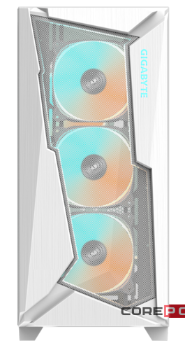Компьютерный корпус Gigabyte C301 Glass TG White GB-C301GW