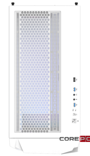 Компьютерный корпус Gigabyte C301 Glass TG White GB-C301GW