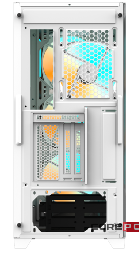 Компьютерный корпус Gigabyte C301 Glass TG White GB-C301GW