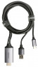 Ugreen HDMI(папа) toType-C/USB-A 1,5m Black